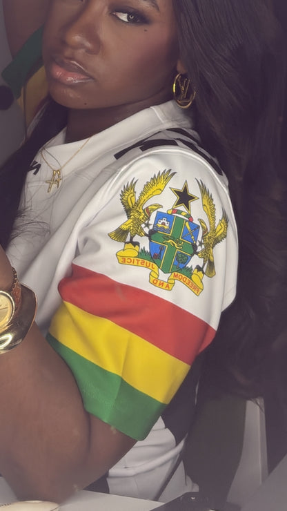 Ghana Football Jersey Dress