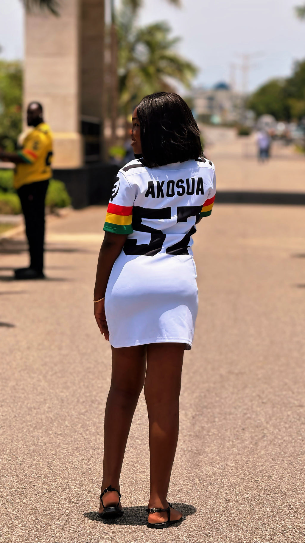 Customized Ghana Jersey Dress