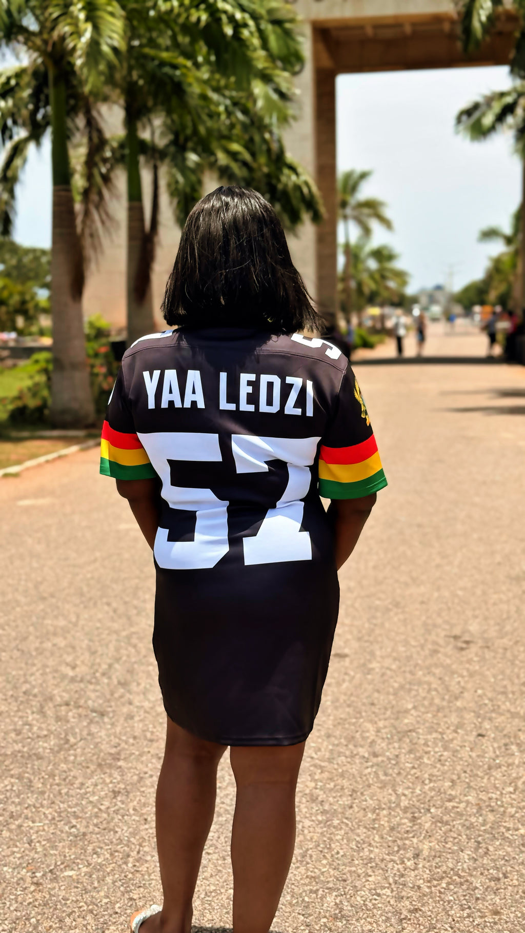 Ghana Football Jersey Dress