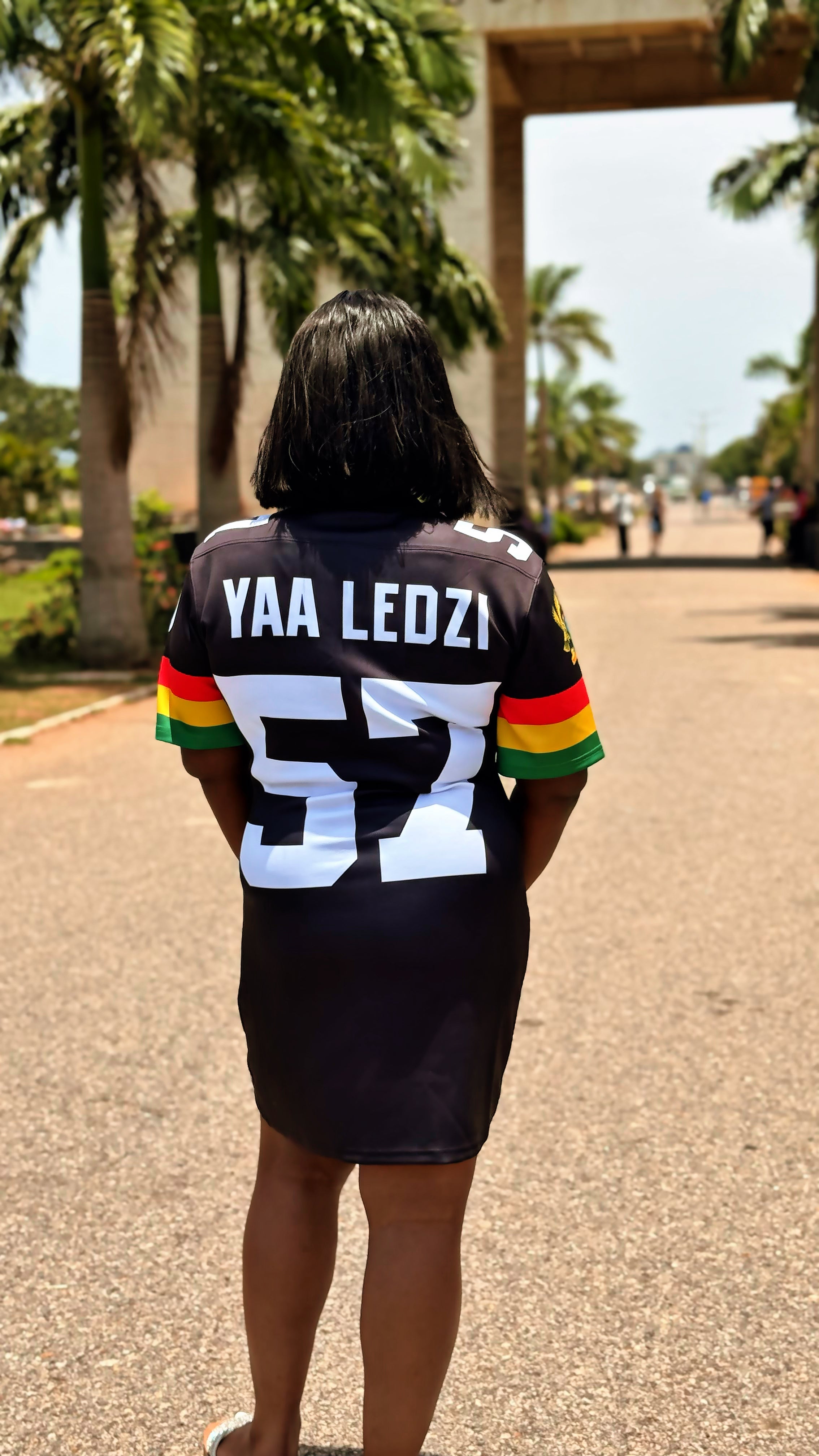 Ghana Football Jersey Dress