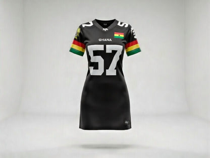 Ghana Football Jersey Dress
