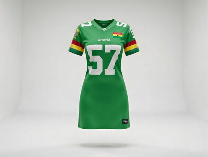 Ghana Football Jersey Dress