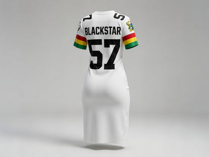 Ghana Football Jersey Dress