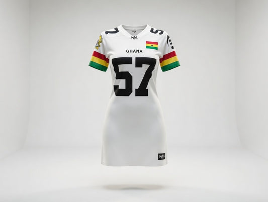 Ghana Football Jersey Dress